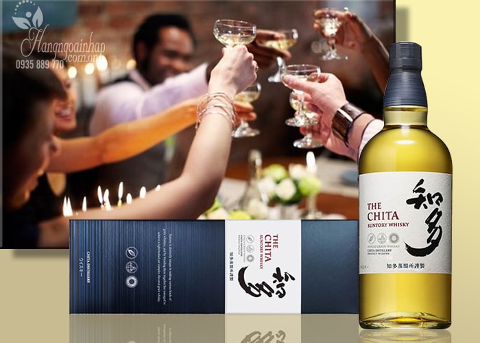 Rượu The Chita Suntory Whisky 700ml của Nhật 