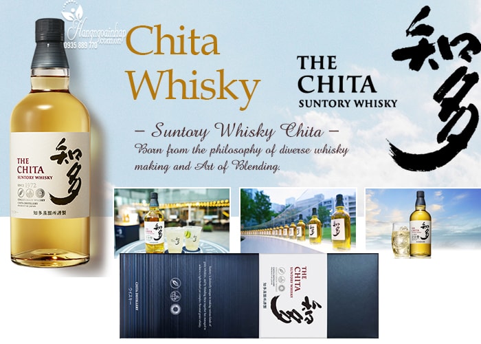 Rượu The Chita Suntory Whisky 700ml Nhật Bản