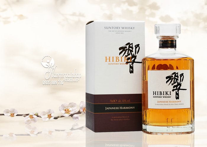 Rượu Hibiki Japanese Harmony Suntory Whisky 700ml của Nhật Bản