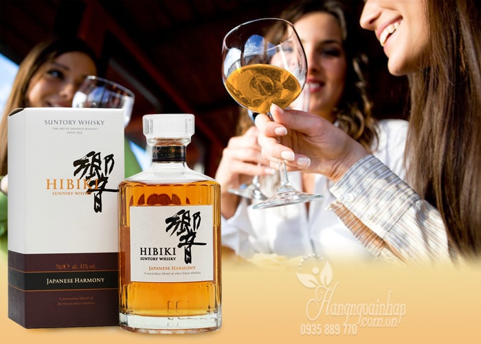 Rượu Hibiki Japanese Harmony Suntory Whisky 700ml 