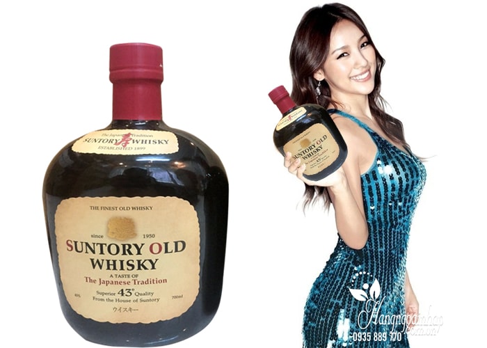 Rượu Whisky Suntory Old 700ml của Nhật, hàng chính hãng