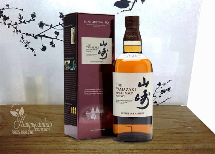 Rượu Whisky Yamazaki Single Malt 1923 của Nhật Bản