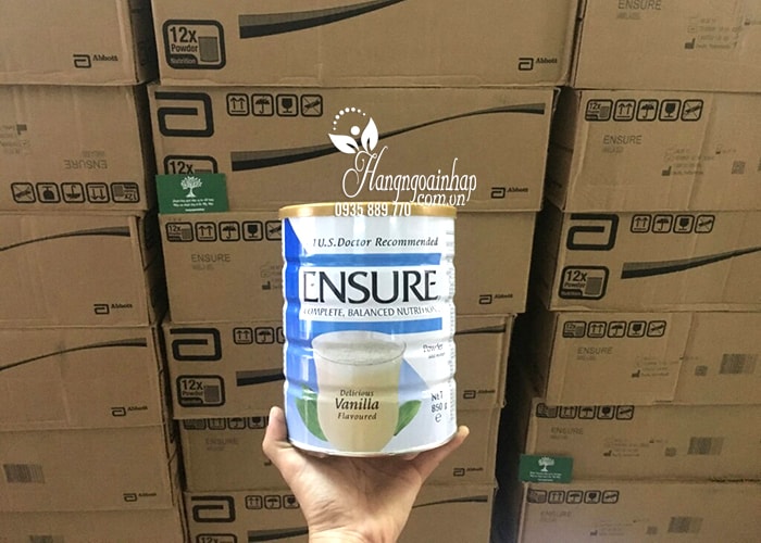 Sữa bột Ensure Complete Balanced Nutrition 850g nhập từ Singapore tại Hàng Ngoại Nhập 