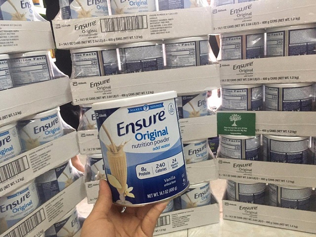 Sữa bột Ensure Original Nutrition Powder hộp 400g của Mỹ 7