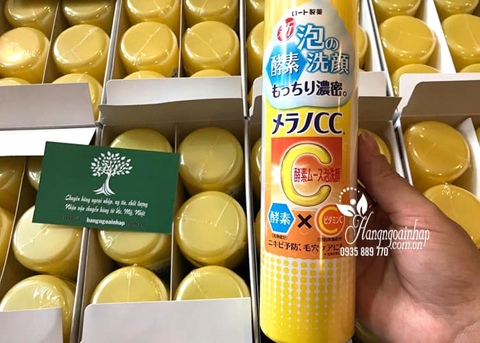 Sữa rửa mặt CC Melano Rohto Face Wash 150g của Nhật Bản 5