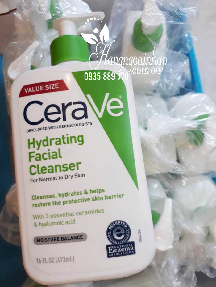 Sữa rửa mặt Cerave Hydrating Cleanser 237ml của Mỹ 10