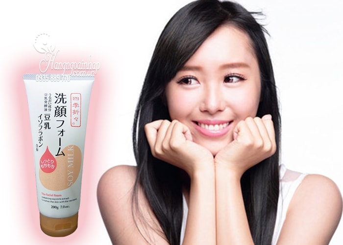 Sữa rửa mặt dưỡng ẩm sữa đậu nành Soy Milk The Facial Foam 4