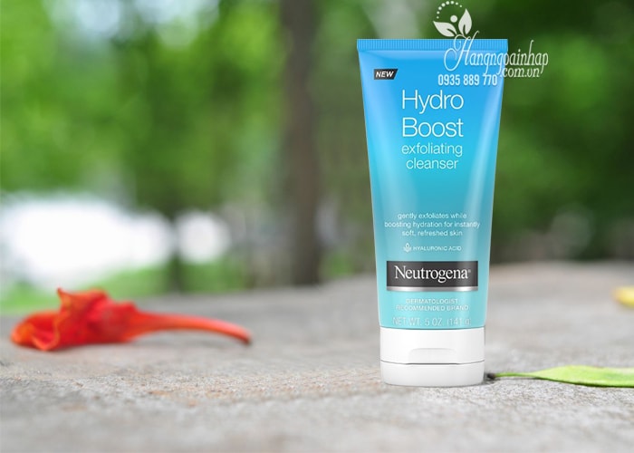  Sữa rửa mặt Neutrogena Hydro Boost Exfoliating Cleanser 141g của Mỹ