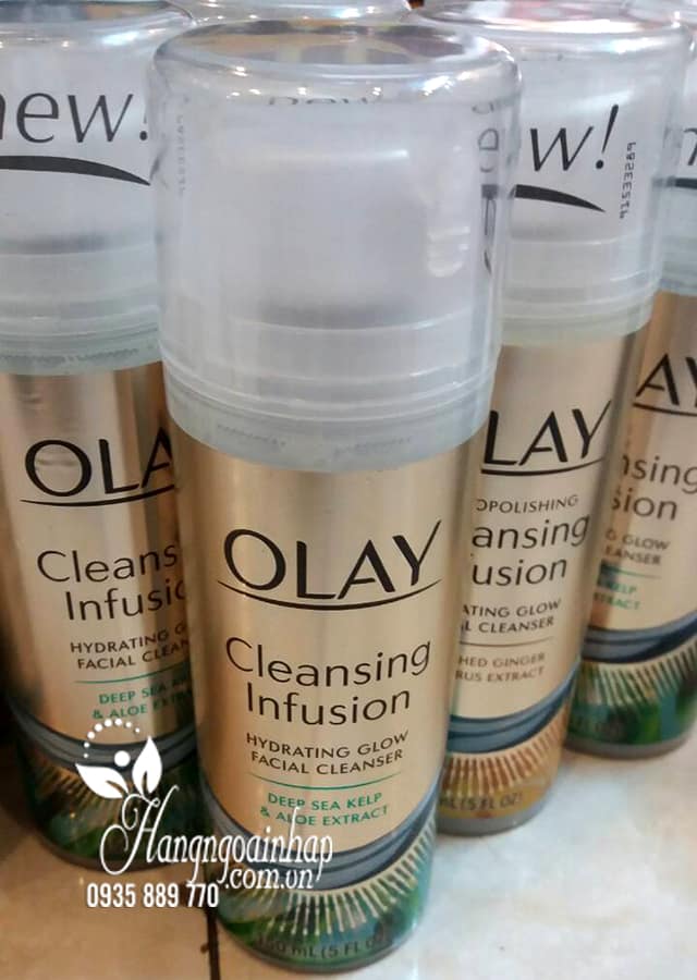 Sữa rửa mặt Olay Cleansing Infusion Hydrating Glow 150ml 1