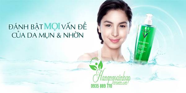 Vichy Normaderm - Sữa rửa mặt dành cho da dầu 400ml của Pháp