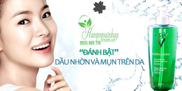 sữa rửa mặt vichy cho da dầu