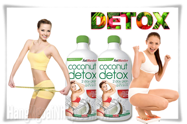 Giảm Cân Thanh Lọc Cơ Thể Với Detox Coconut 2 Day Plan 750ml