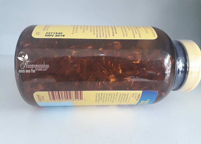 Dầu Cá Nature Made Fish Oil 1200mg Omega 3 Hộp 200 Viên Của Mỹ (6)