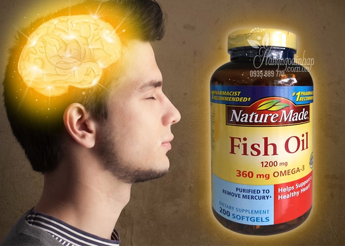 Dầu Cá Nature Made Fish Oil 1200mg Omega 3 Hộp 200 Viên Của Mỹ (5)
