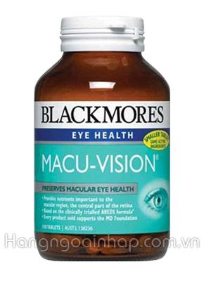 Thuốc bổ mắt Blackmores Macu-Vision của Úc 150 Viên