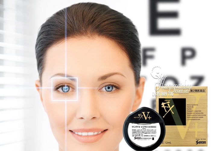 Thuốc nhỏ mắt Santen FX vàng 12ml chính hãng Nhật Bản 4