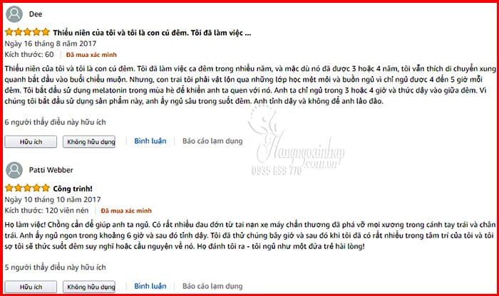 Natrol Melatonin 10mg của Mỹ 60 viên – Hỗ trợ điều trị bệnh mất ngủ 6