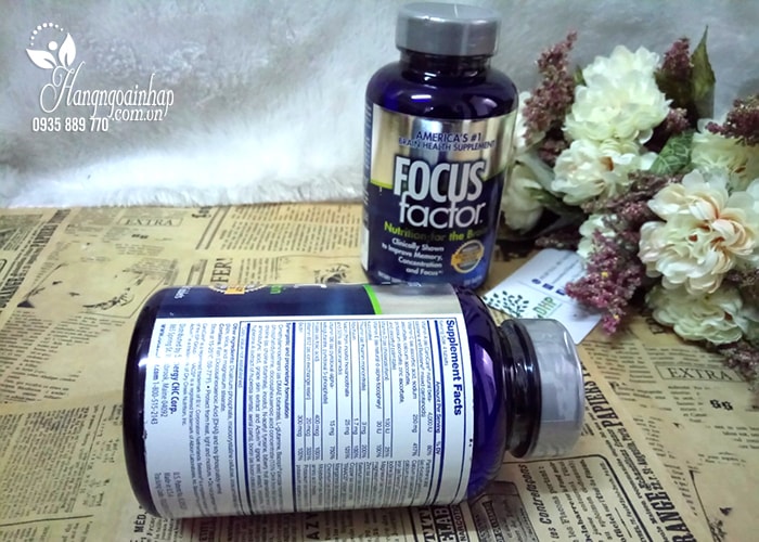 Viên Uống Bổ Não Focus Factor Của Mỹ 150 Viên