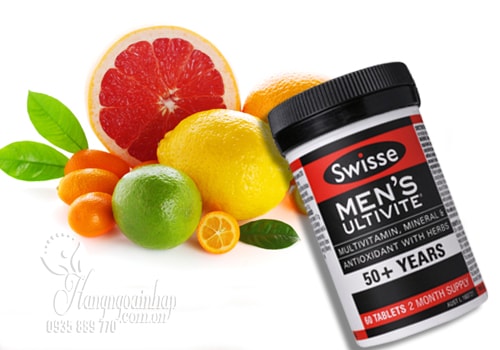 Viên Uống Vitamin Tổng Hợp Cho Nam Swisse Men’s 50+ Ultivite F1 