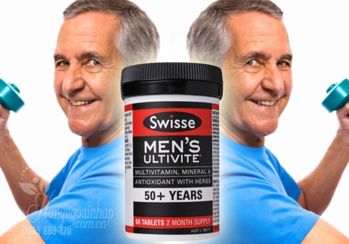 Viên Uống Vitamin Tổng Hợp Cho Nam Swisse Men’s 50+ Ultivite F1 