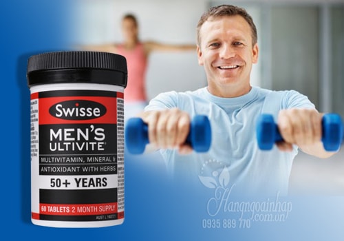 Viên Uống Vitamin Tổng Hợp Cho Nam Swisse Men’s 50+ Ultivite F1 