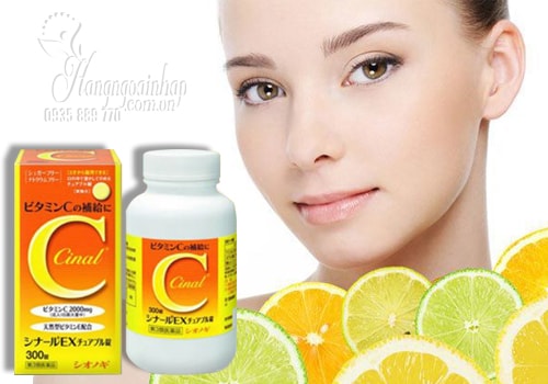 Viên Uống Cinal Vitamin C2000mg Nhật Bản, Trắng Da, Chống Lão Hóa