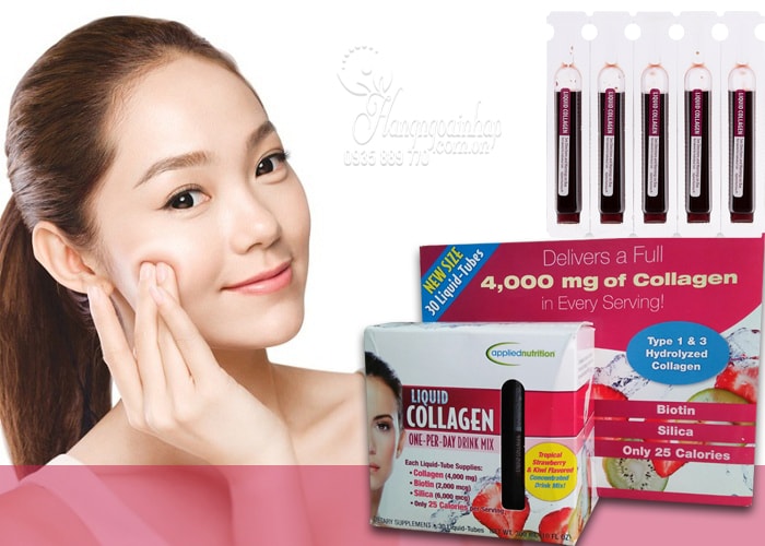 Nước Bổ Sung Collagen cao cấp Easy - to - Take Liquid Tube Applied Nutrition 