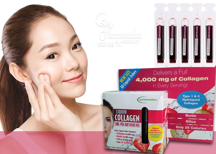 Nước Bổ Sung Collagen cao cấp Easy - to - Take Liquid Tube Applied Nutrition