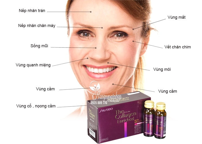 Shiseido The Collagen Enriched - Collagen Dạng Nước Của Nhật