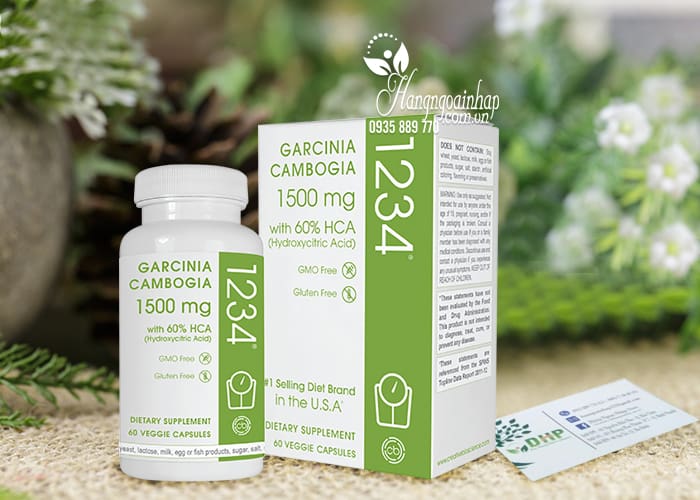 Garcinia Cambogia 1234 của Mỹ - Thuốc giảm cân tốt nhất 1