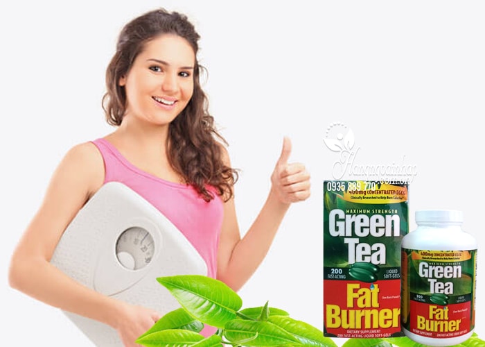 Thuốc giảm cân Trà Xanh Green Tea Fat Burner 400mg 200 viên của Mỹ