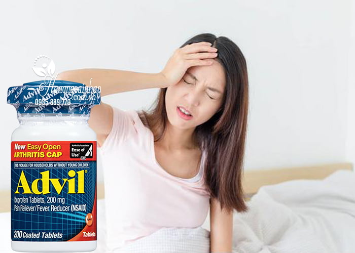 Thuốc giảm đau Advil 200mg Easy Open Arthritis Cap 200 viên mẫu mới 3