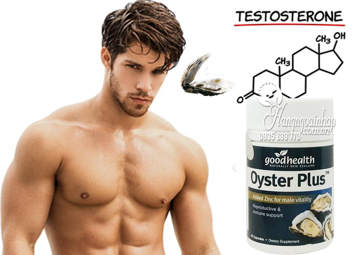 Viên uống tinh Chất Hàu Oyster Plus Goodhealth của New Zealand - Hộp 60 Viên