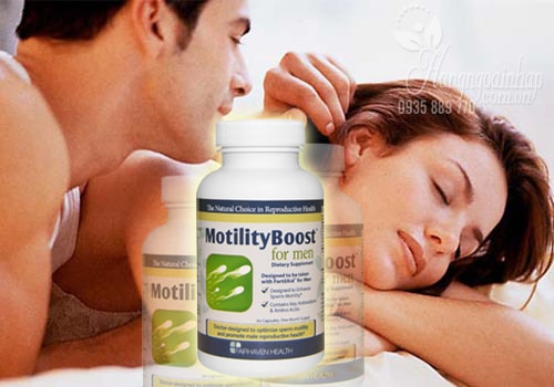 Thuốc tăng cường sinh lý nam giới MotilityBoost for Men 60 viên của Mỹ