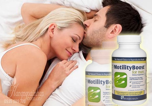 Thuốc tăng cường sinh lý nam giới MotilityBoost for Men 60 viên của Mỹ