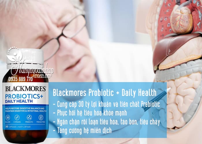 Men vi sinh Blackmores Probiotic + Immune Defence 30 viên 3