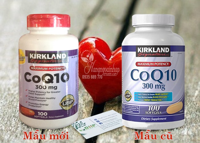 Thực phẩm chức năng CoQ10 300mg Kirkland Của Mỹ – Thuốc Hỗ Trợ Tim Mạch