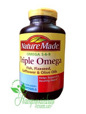 Triple Omega 3 6 9 hộp 180 viên