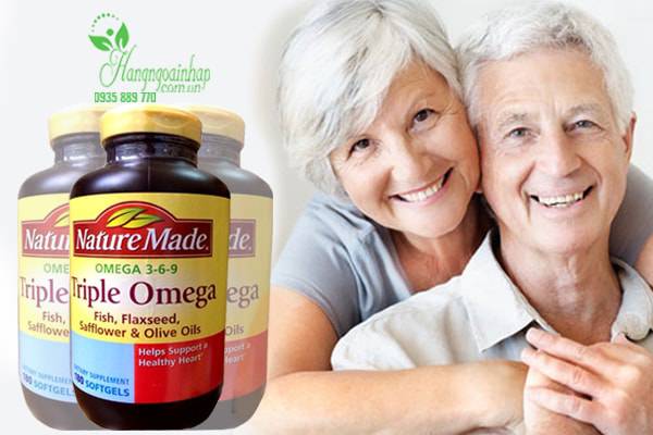 Trip Omega 3 6 9 Nature Made của Mỹ