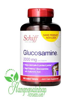 Glucosamine Schiff 2000mg hộp 150 viên của Mỹ - Tốt cho xương khớp