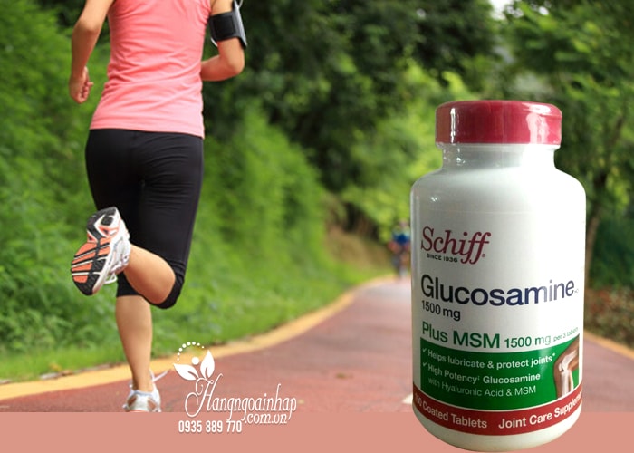 Schiff Glucosamine Plus MSM 1500mg hộp 150 viên của Mỹ