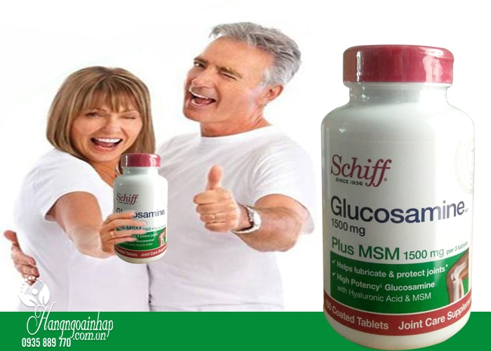 Schiff Glucosamine Plus MSM 1500mg hộp 150 viên của Mỹ