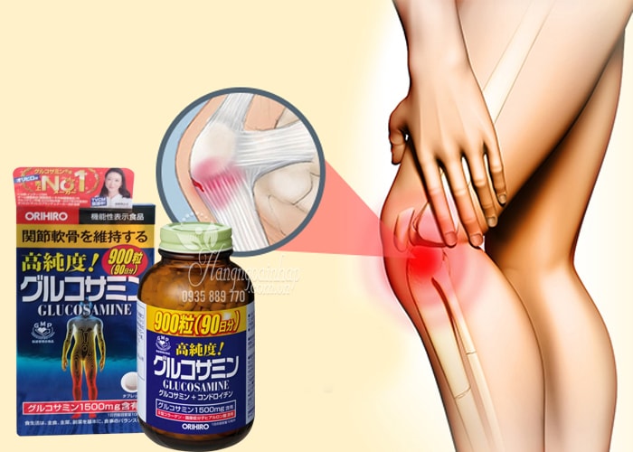 Thuốc Đau Khớp Orihiro Glucosamine 900 Viên Của Nhật Bản