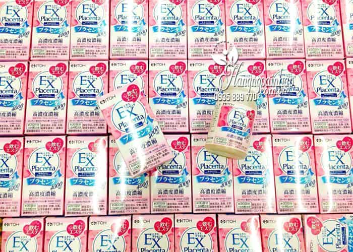 Viên uống nhau thai cừu EX Placenta Itoh 4000mg Nhật Bản 1