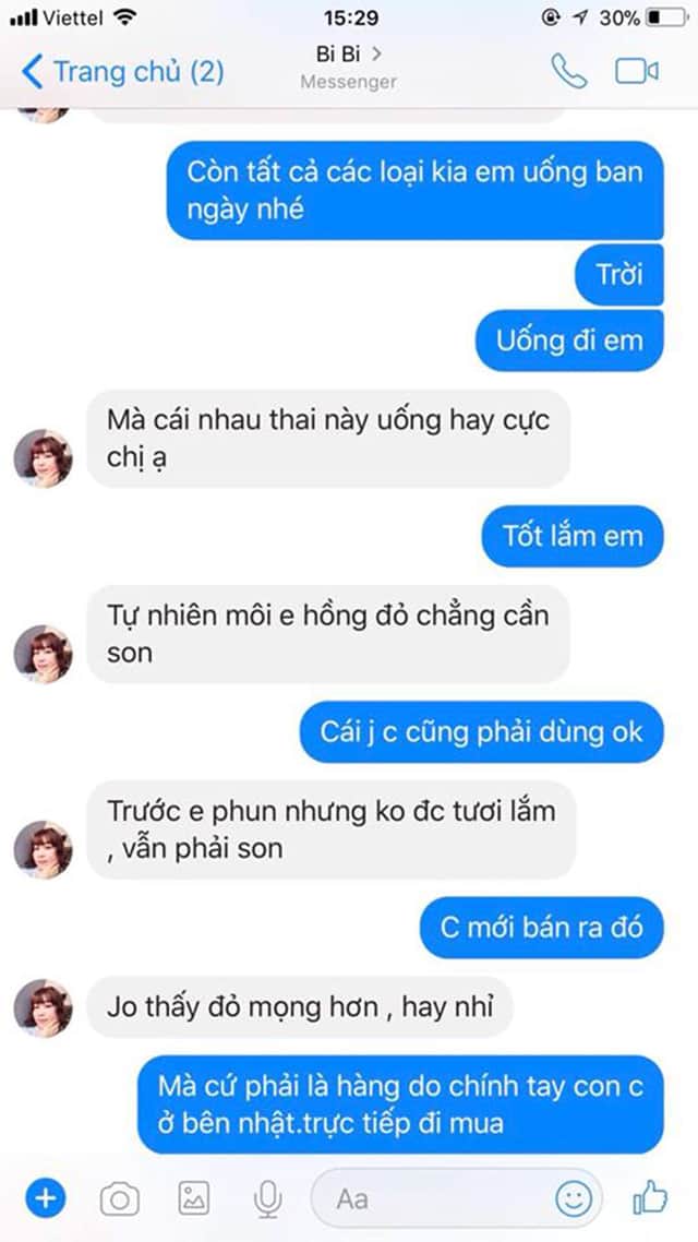 Mời bạn xem một số đánh giá của người dùng về tinh chất nhau thai ngựa melsmon