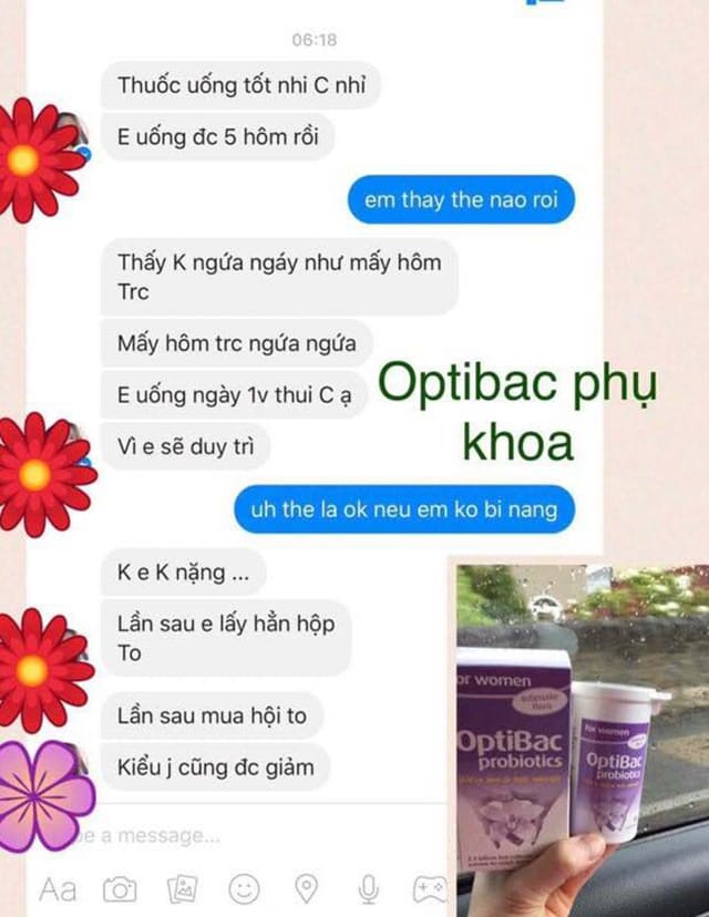 review một số đánh giá của người dùng về men vi sinh optibac 2