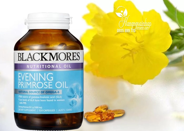 Tinh dầu hoa anh thảo Blackmores Evening Primrose Oil 125 viên