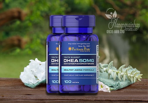 Thuốc Puritan’s Pride Dhea 50mg 100 Viên, Tăng Nội Tiết Tố Nữ