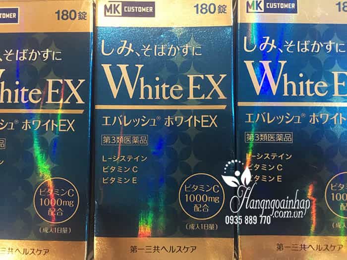 Viên uống trắng da trị nám White EX 270 viên 1000mg của Nhật 10