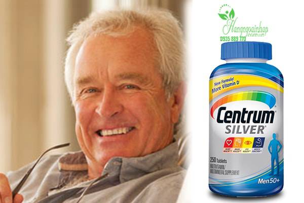 Centrum Silver Ultra Men's 50+ 250 Viên Của Mỹ